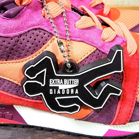 BRAND NEW Diadora N9000 x Extra Butter Giallo "Made in Italy" Men's Size 10.5 - Picture 4 of 11